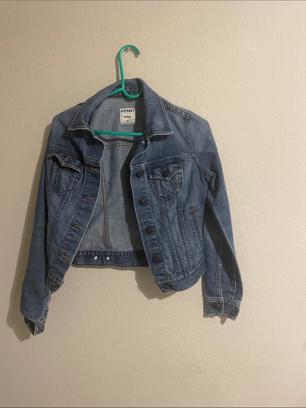 Old Navy Medium Wash Blue Denim Jacket